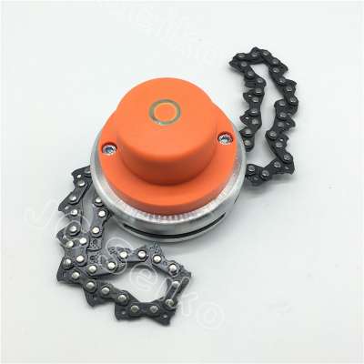 65Mn Trimmer Head Coil Chain Brush Cutter Trimmer Grass For Lawn Mower chainsaw kit