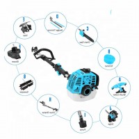 2 Cycle gas brush cutter  with CE Certification 4 In 1 Pole Chainsaw, hedge trimmer grass weed machine